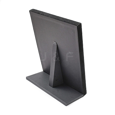 1Pc Wood Finger Ring Display Stands and 2Pcs Acrylic Ring Displays ODIS-PH0001-46-1