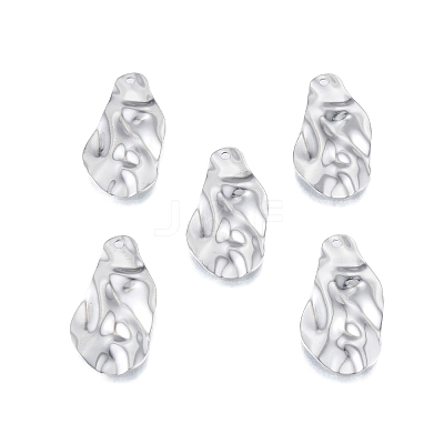 Non-Tarnish 201 Stainless Steel Pendant STAS-B027-25P-1