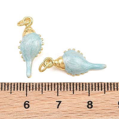 Brass Enamel Pendants KK-CBA3297-04B-G03-1