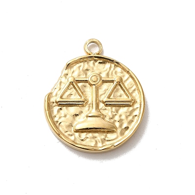 304 Stainless Steel Pendants STAS-B074-08G-09-1