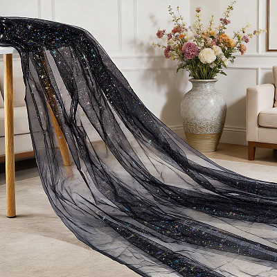 Star Pattern Nylon Fabric DIY-PH0038-37B-1