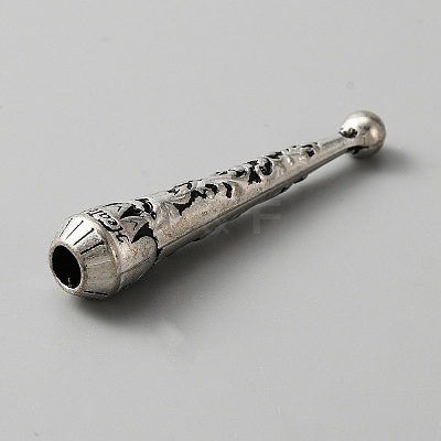 Alloy Cord Ends FIND-WH0111-224AS-1