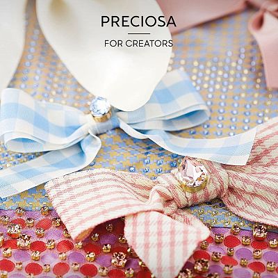 Preciosa® MAXIMA Crystal Round Stones Y-PRC-RBSS18-90110-1