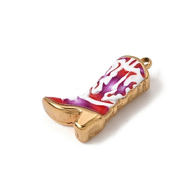 304 Stainless Steel Enamel Pendants SA-CBAA9A2-04G-03-1