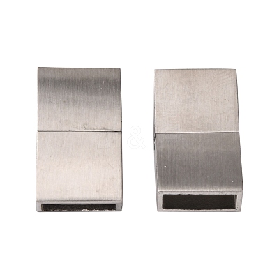 Non-Tarnish 316 Surgical Stainless Steel Bayonet Clasps STAS-G241-21P-1