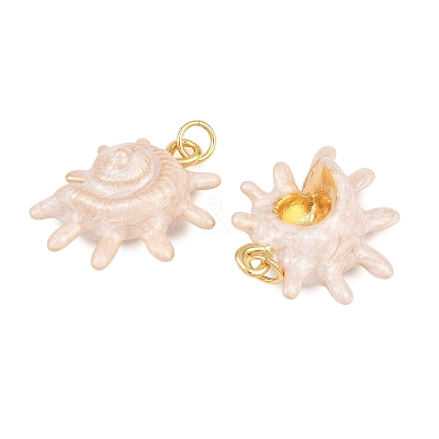 Brass Enamel Pendants KK-CBA57A9-04G-02-1