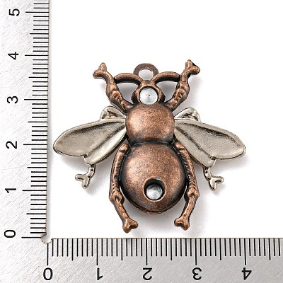 Tibetan Style Alloy Pendants PALLOY-M218-05R-1