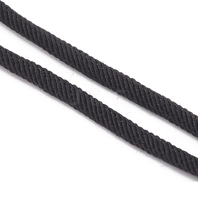 3MM Round Nylon Twisted Cord Slider Bracelet Making AJEW-JB01467-02-1