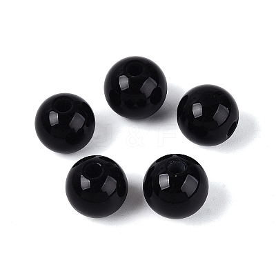 Natural Black Onyx Beads G-Q602-08C-05-1