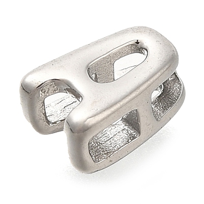 304 Stainless Steel Slide Charms STAS-B075-37P-A-1