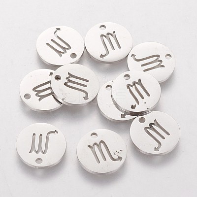 Non-Tarnish 304 Stainless Steel Charms STAS-Q201-T095-8-1