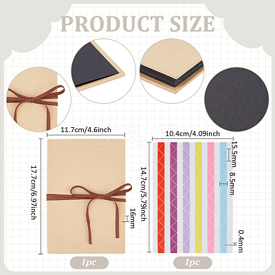 DIY Scrapbook Albums DIY-WH0671-138C-1