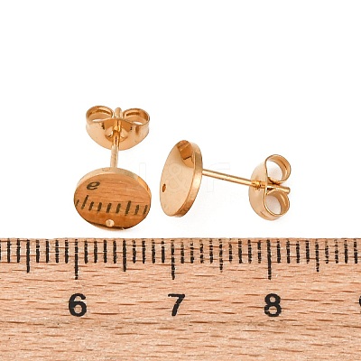 304 Stainless Steel Stud Earring Findings STAS-H436-21G-01-1