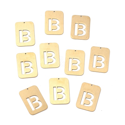 Ion Plating(IP) 304 Stainless Steel Pendants STAS-K216-49B-G-1
