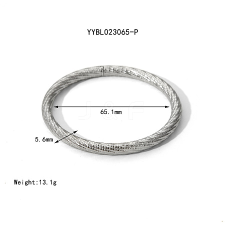 Stainless Steel Bangles for Women ET8898-4-1