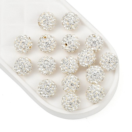 Czech Glass Rhinestones Beads LS-RB-E482-8mm-001-1