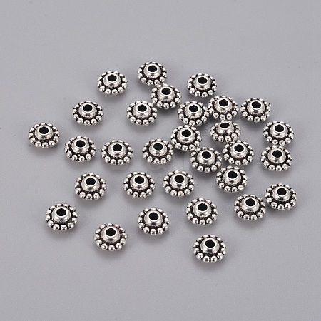 Tibetan Style Alloy Spacer Beads LF0736Y-NF-1
