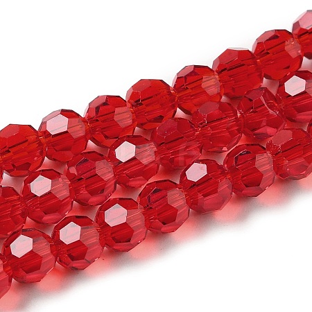 Transparent Glass Beads EGLA-A035-T6mm-D07-1