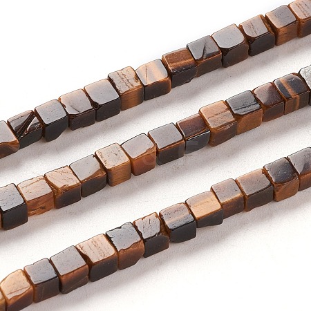 Natural Tiger Eye Beads Strands G-F631-K08-1