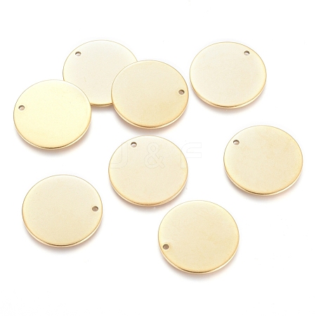 Ion Plating(IP) 304 Stainless Steel Pendants STAS-I124-03B-G-1