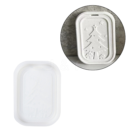 Christmas Series Hanging Tag DIY Pendant Decoration Silicone Molds LS-DIY-M057-03G-1