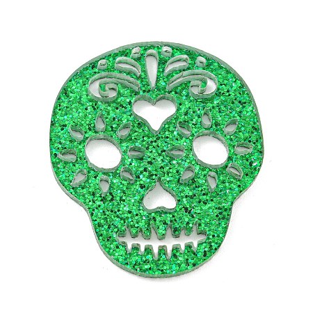 Halloween Themed Acrylic Pendants OACR-L017-05A-05-1