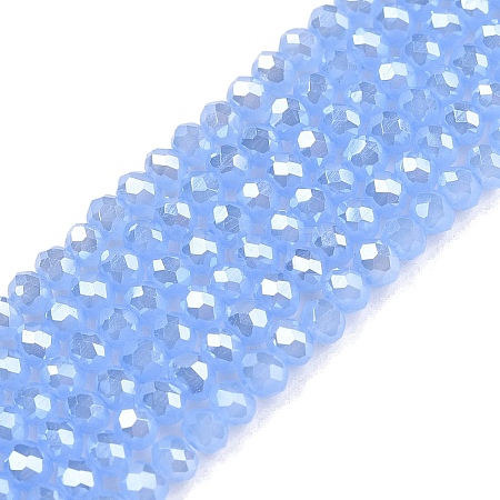 Electroplate Glass Beads Strands LS-EGLA-A044-J2mm-A03-1