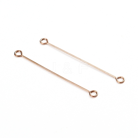 Ion Plating(IP) 304 Stainless Steel Eye Pins LS-X-STAS-I141-01A-RG-1