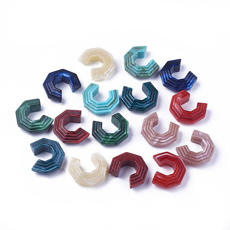 Acrylic Beads OACR-T008-08-M-1