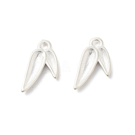925 Sterling Silver Leaf Charms LS-STER-H112-01-1