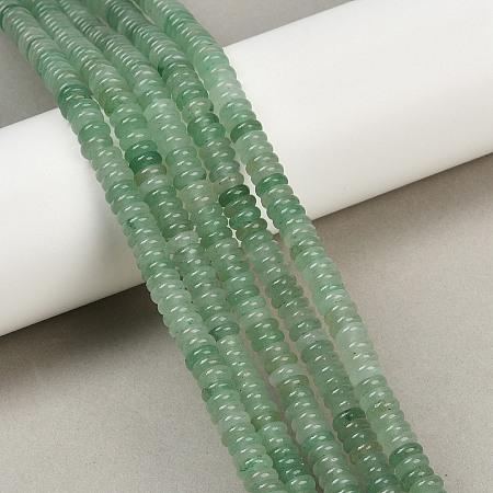 Natural Green Aventurin Beads Strands G-Q159-B28-01-1