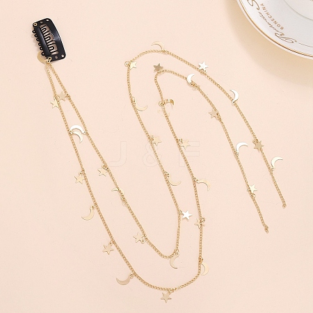 Alloy Tassels Snap Hair Clips PW-WGAC137-01-1