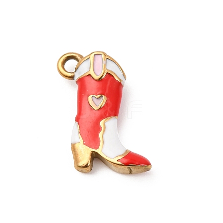 304 Stainless Steel Pendants STAS-D129-09B-G-1