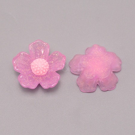 Transparent Resin Cabochons RESI-CJC0013-04D-1