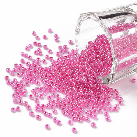 12/0 Grade A Round Glass Seed Beads SEED-N001-B-381-1