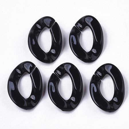 Opaque Acrylic Linking Rings OACR-S036-001B-G02-1