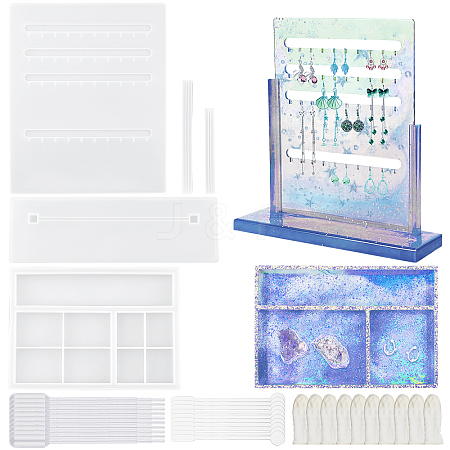 DIY Display Stand Silicone Molds Kits DIY-FG0001-63-1