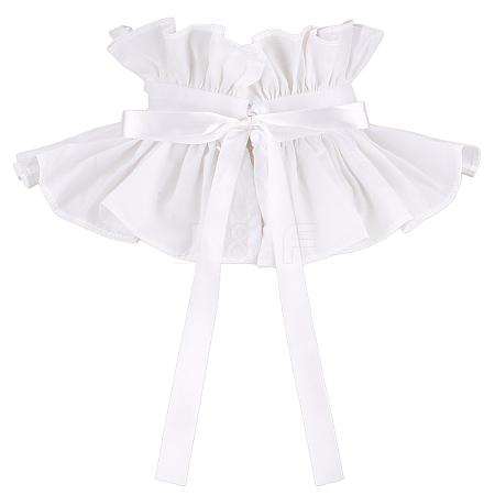 Cotton Faux Collar AJEW-WH0481-134B-1