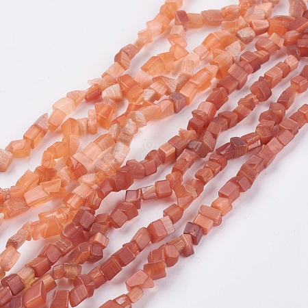Natural Agate Beads Strands G-F552-04-1