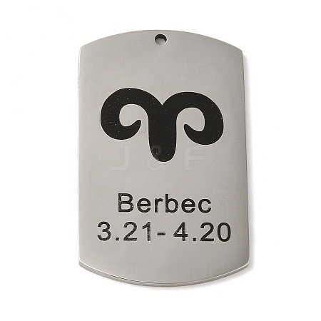 Non-Tarnish 304 Stainless Steel Pendants LS-STAS-C098-01C-P-1