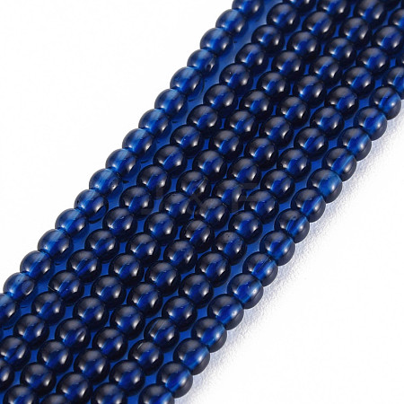 Glass Beads Strands GLAA-N041-008H-1