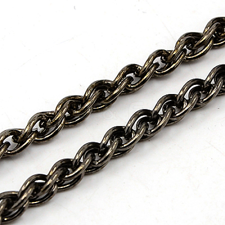 Iron Wheat Chains X-CH-R009-8x5.5mm-B-1