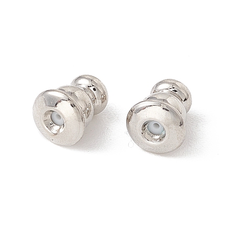 Rack Plating Brass Ear Nuts X-KK-G433-03P-1