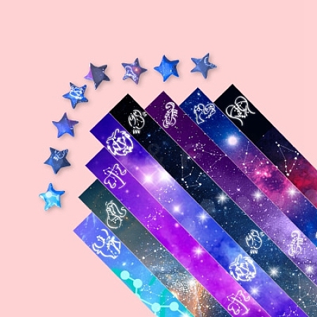 Origami Paper Stars AJEW-WH0017-49A-1