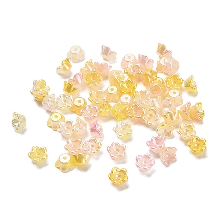 ABS Plastic Bead Caps KY-G034-01H-1