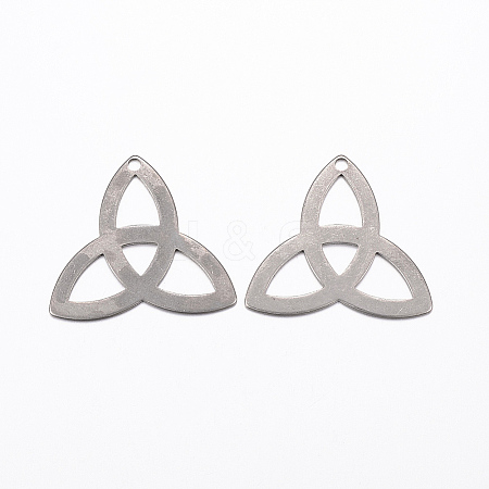 Tarnish Resistant 201 Stainless Steel Pendants LS-STAS-L200-56P-1