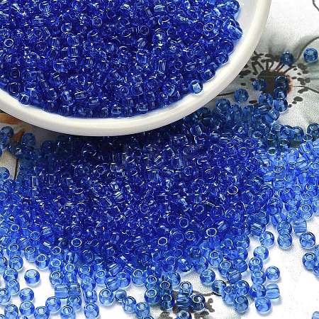 FGB 8/0 Grade A Round Glass Seed Beads SEED-Q006-3mm-F13-1