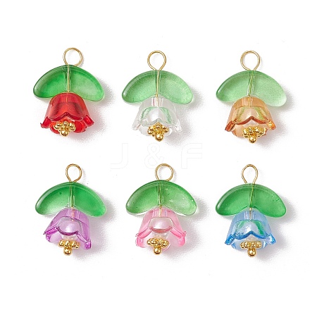 Glass Pendants PALLOY-JF03355-1