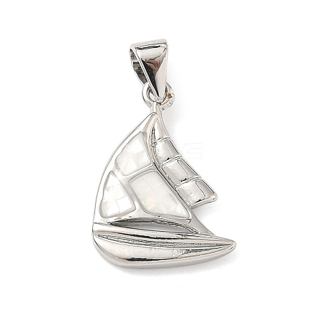Brass Enamel Pendants KK-H534-04P-01-1