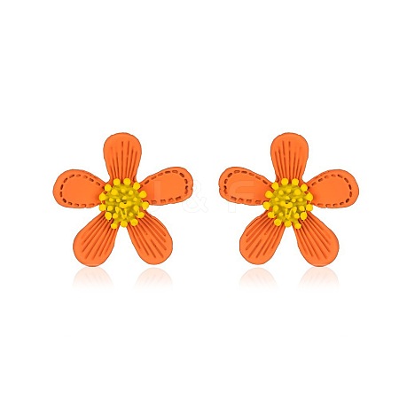 Alloy Stud Earrings WH-WG6144E-01-1